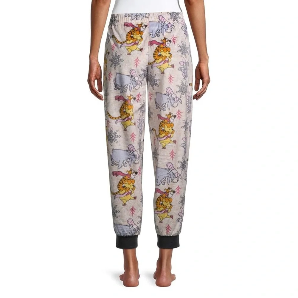 DISNEY Winnie the Pooh & Friends Cuffed Fleece Sleep Pants - Picture 9 of 11